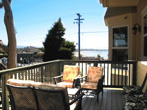 Beach view of Townhouse